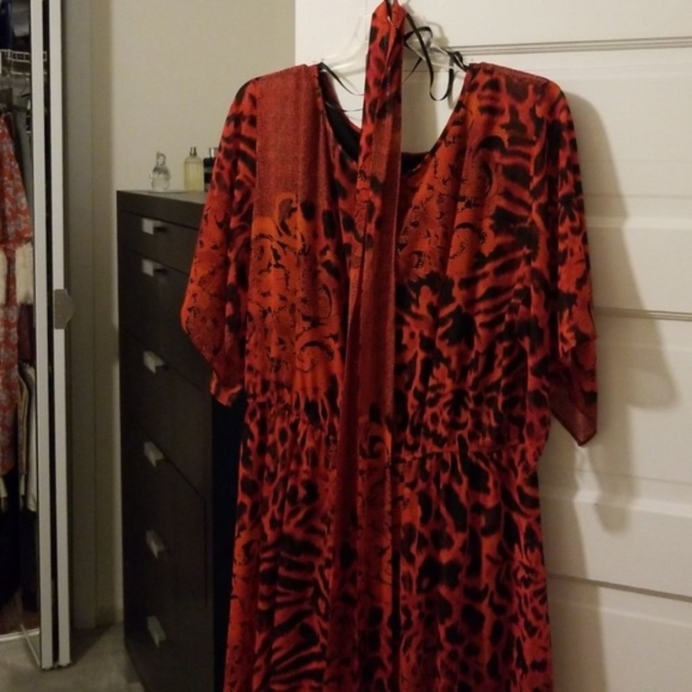 Dana Kay Flutter Sleeve Dress